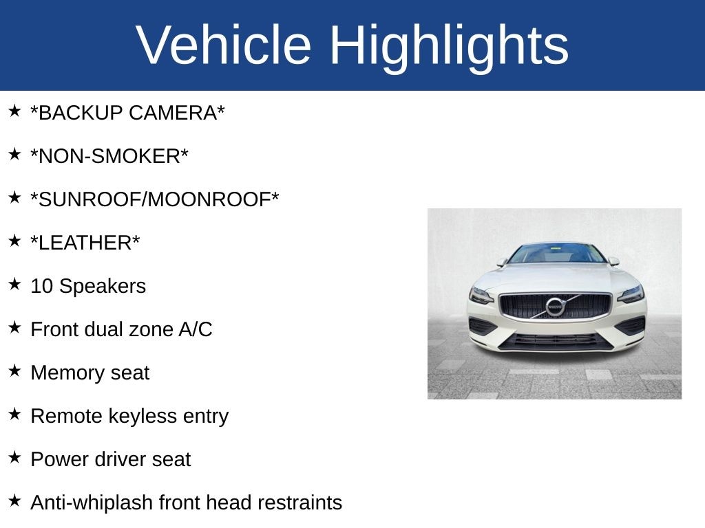 Used 2020 Volvo S60 T5 Momentum Sedan