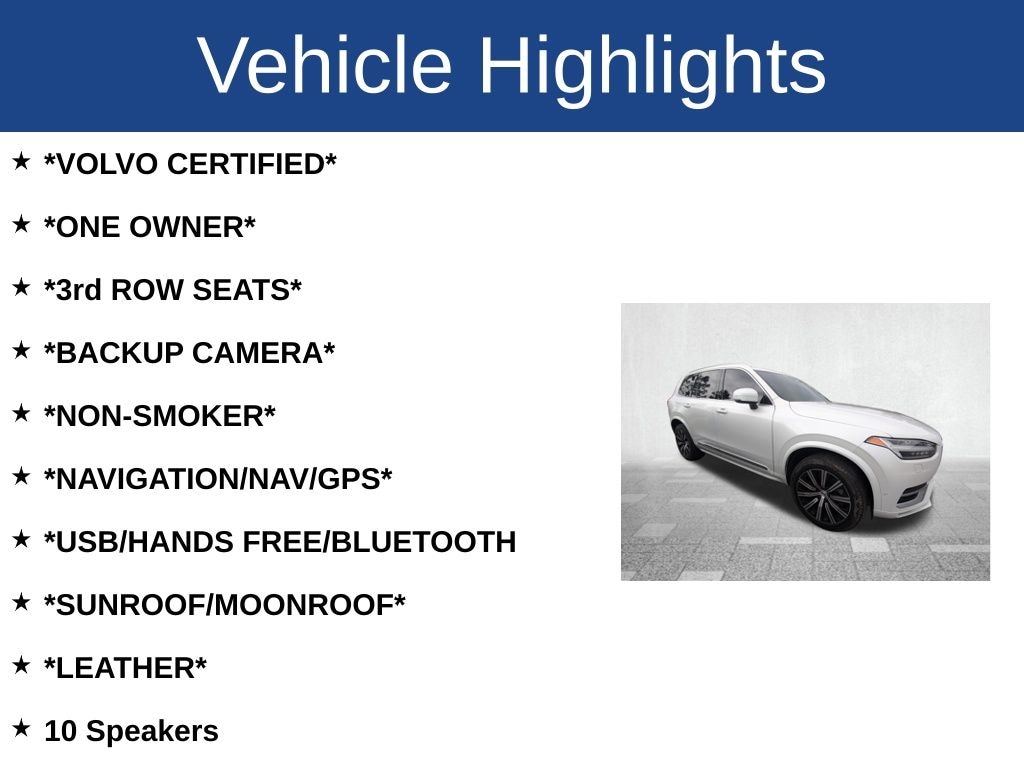 Certified 2024 Volvo XC90 B5 Plus SUV
