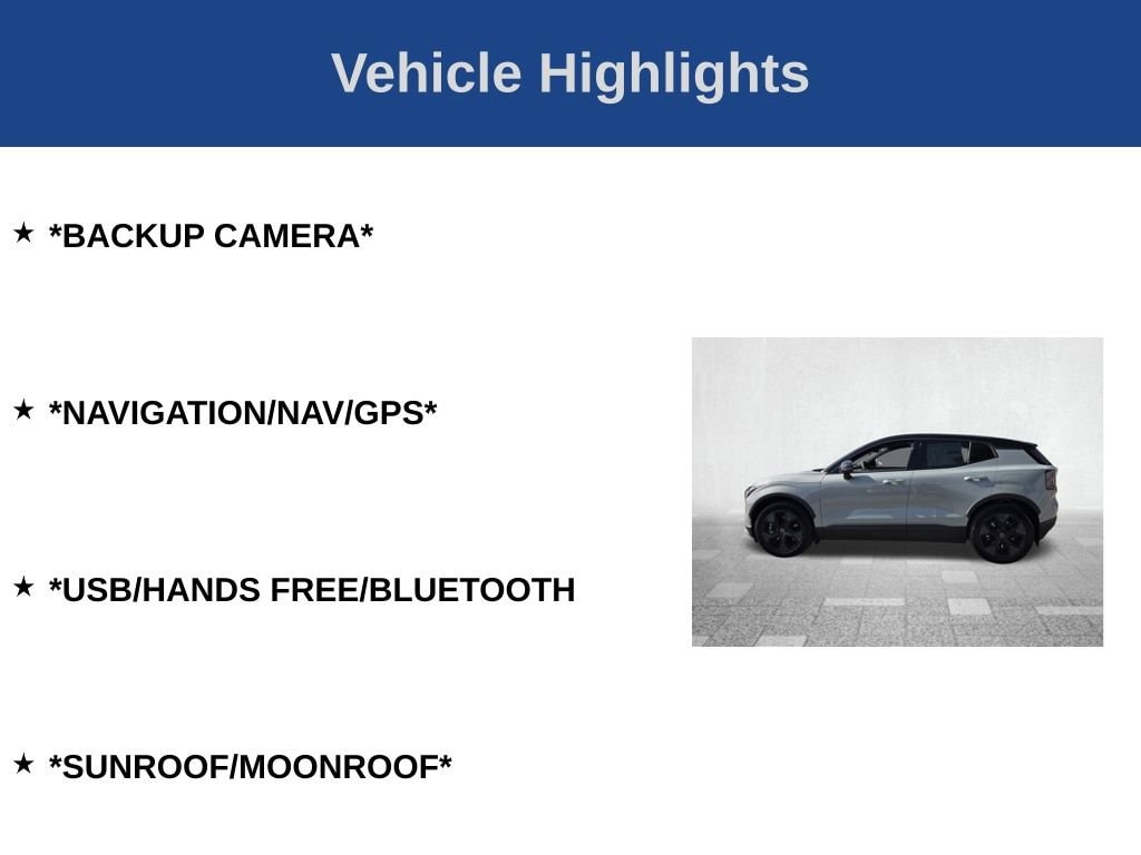 Used 2026 Volvo EX30 Ultra with VIN YV4EK3CL3T2600735 for sale in Tarpon Springs, FL