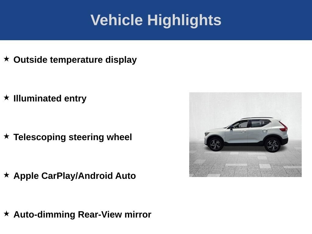 New 2026 Volvo XC40 B5 Core SUV