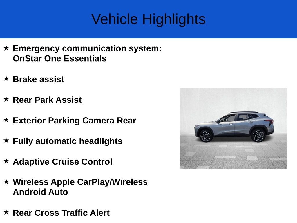 New 2026 Chevrolet Trax