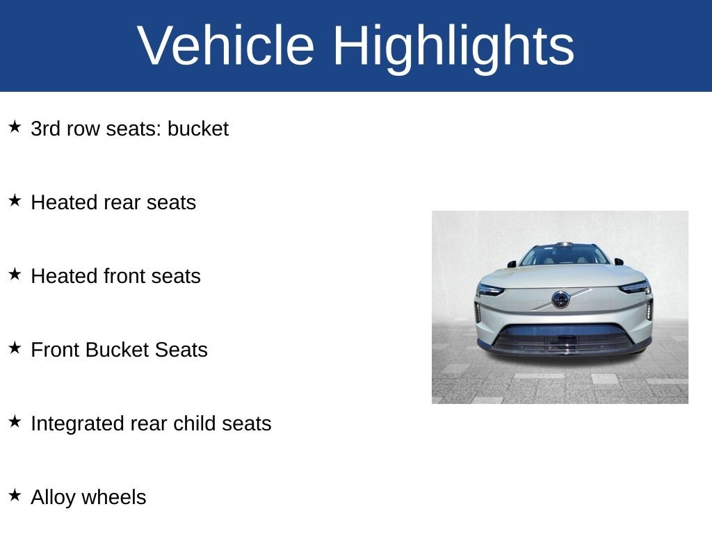 Certified 2025 Volvo EX90 Twin Motor Ultra SUV