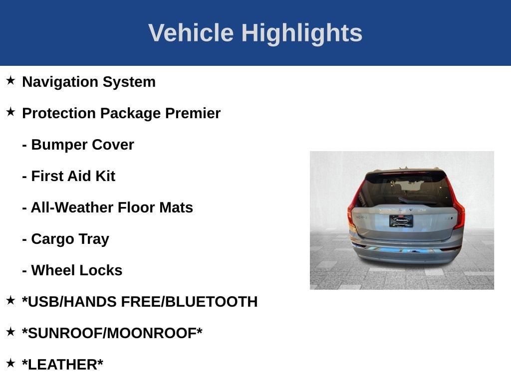 Certified 2025 Volvo XC90 B6 Plus 6-Seater SUV