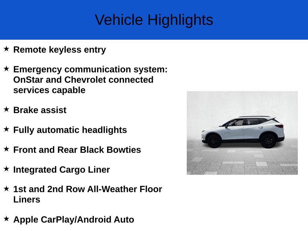 New 2026 Chevrolet Blazer
