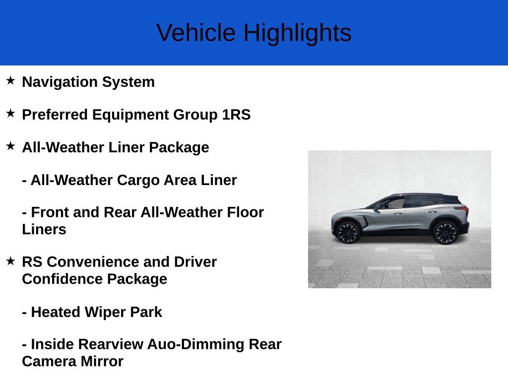 New 2026 Chevrolet Blazer EV