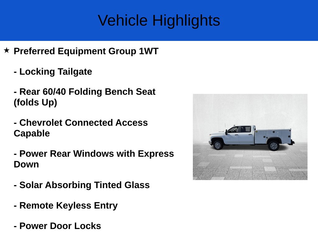 New 2026 Chevrolet Silverado 2500HD