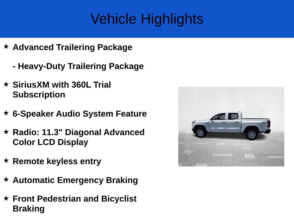 New 2026 Chevrolet Colorado