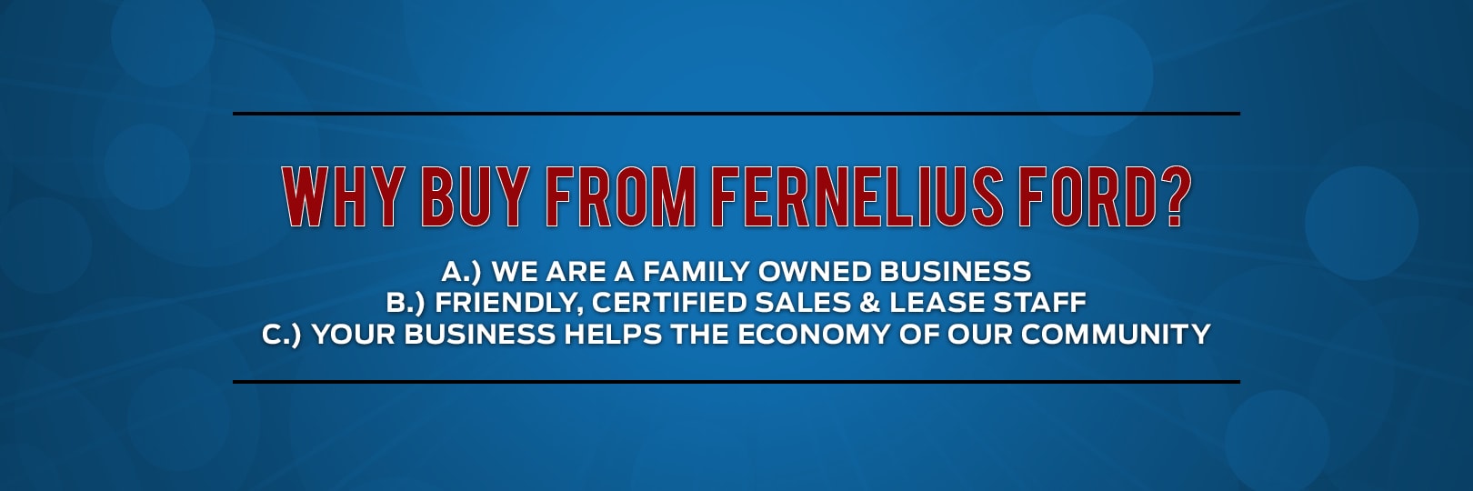 New Ford & Used Car Dealer in Cheboygan Fernelius Ford Inc.