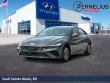 New 2025 Hyundai Elantra Hybrid Blue Sedan