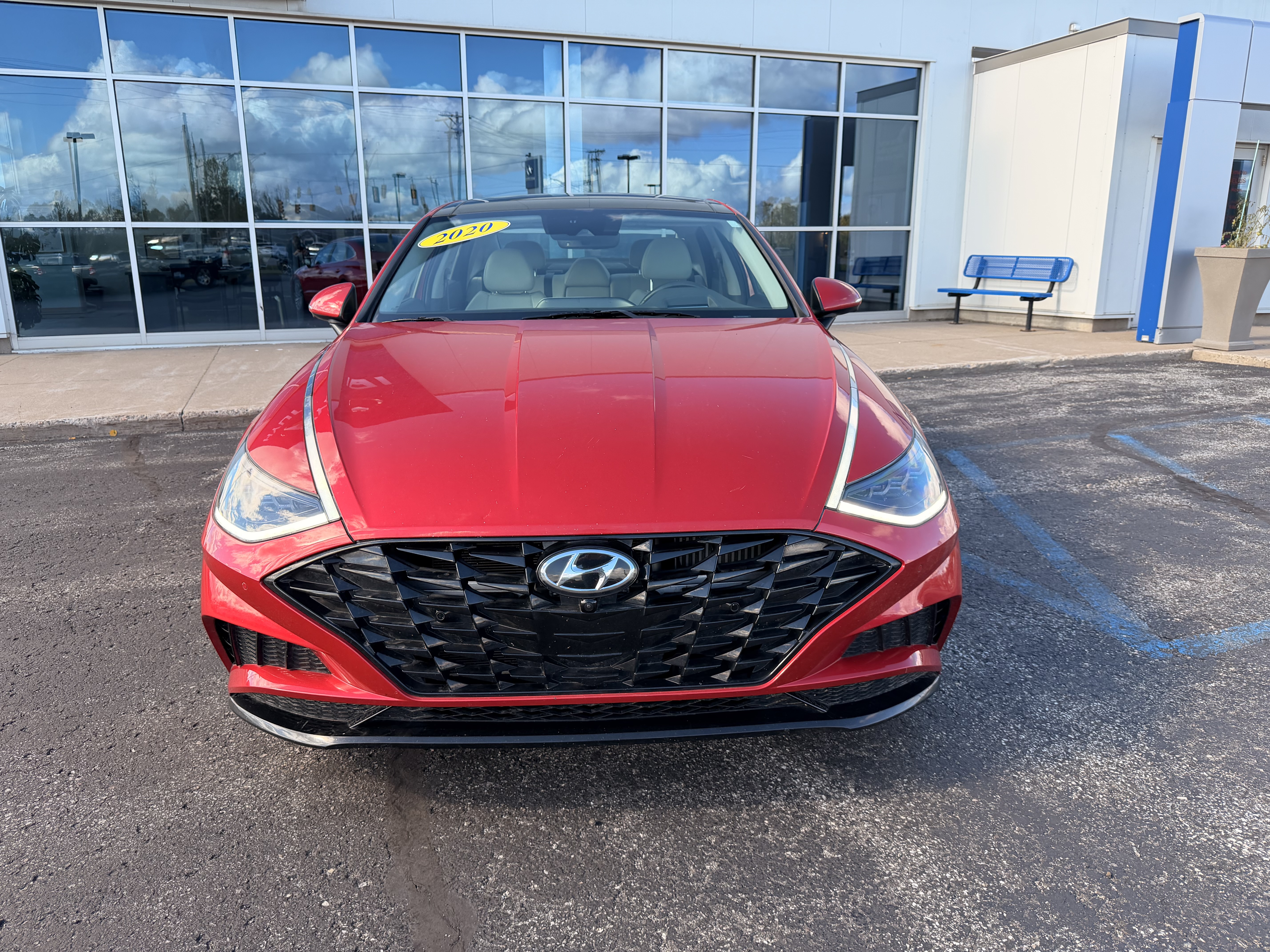 Used 2020 Hyundai Sonata Limited with VIN 5NPEH4J29LH018042 for sale in Sault Ste. Marie, MI