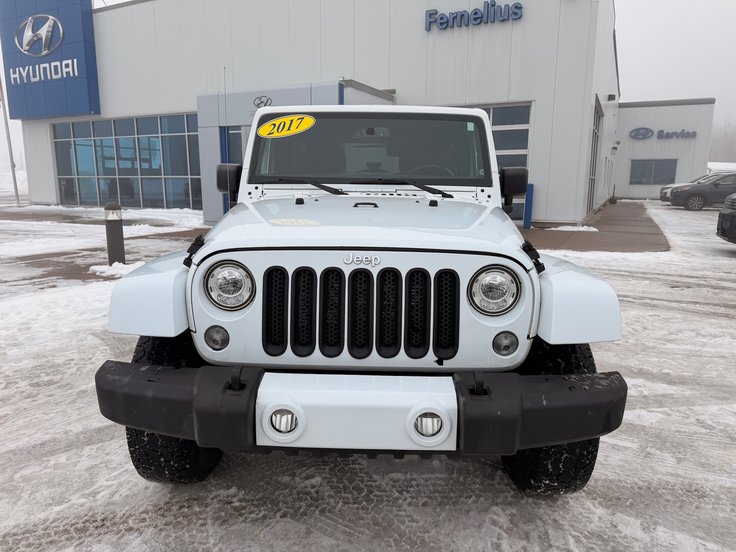 Used 2017 Jeep Wrangler Unlimited Sahara with VIN 1C4BJWEG0HL552722 for sale in Sault Ste. Marie, MI