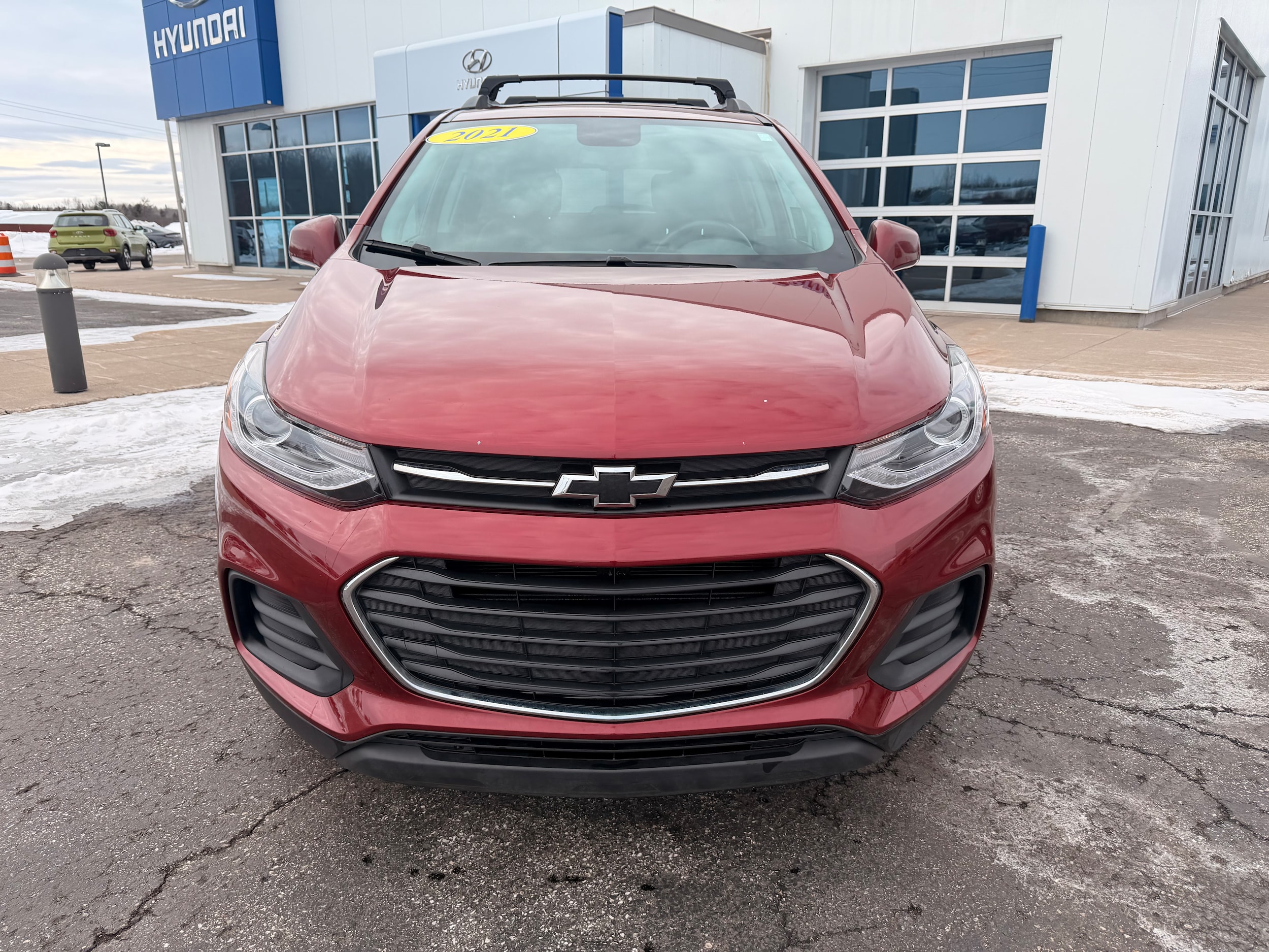 Used 2021 Chevrolet Trax LT with VIN KL7CJPSB9MB357945 for sale in Sault Ste. Marie, MI