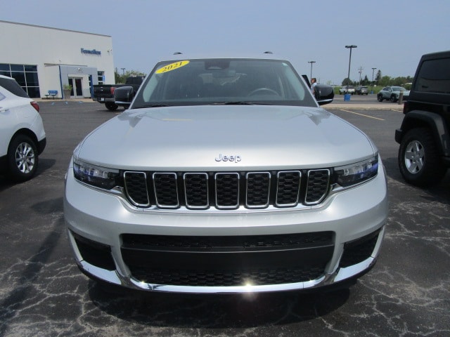 Used 2021 Jeep Grand Cherokee L Limited with VIN 1C4RJKBG0M8150417 for sale in Sault Sainte Marie, MI