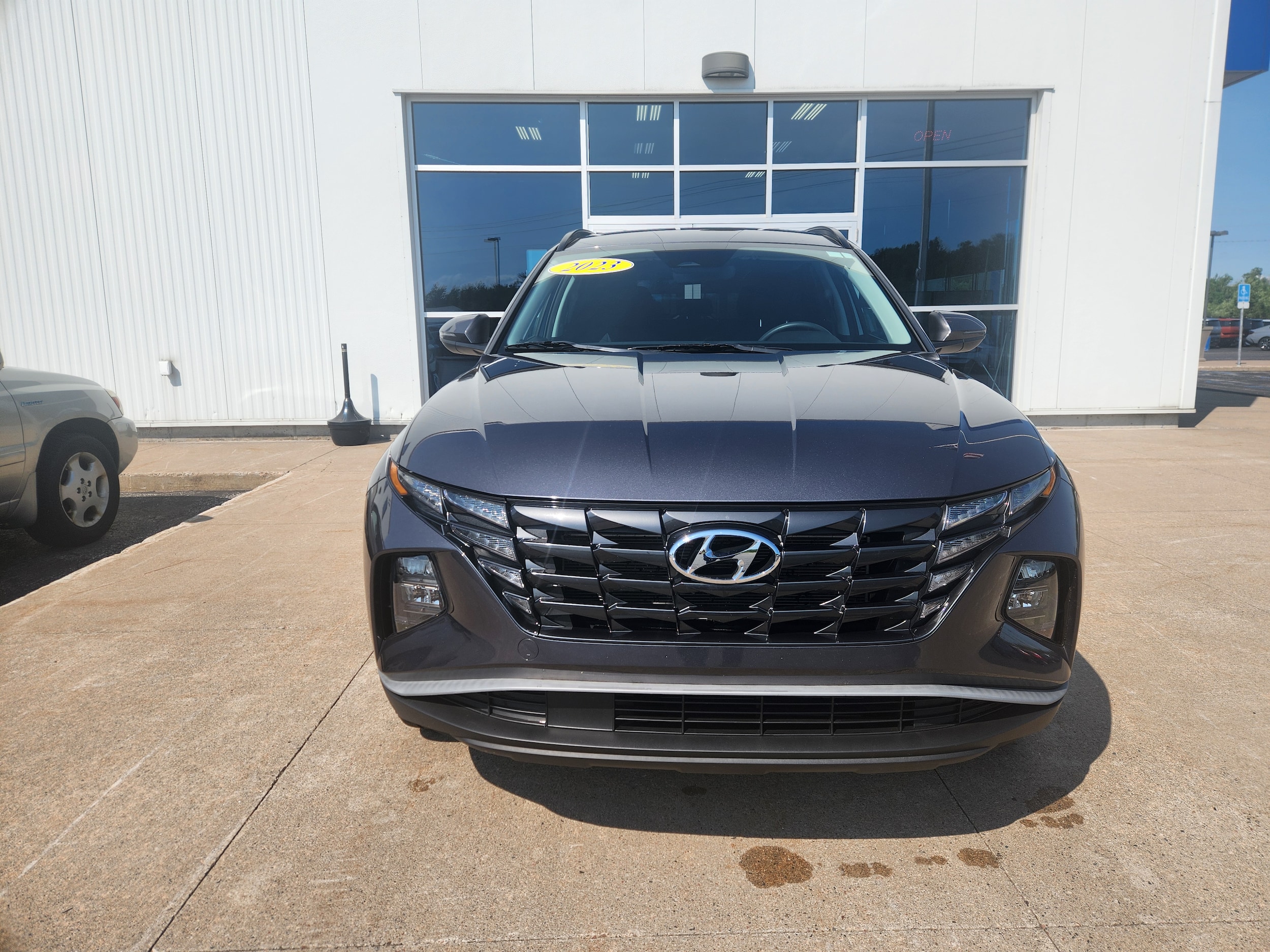 Used 2023 Hyundai Tucson SEL with VIN KM8JBCAE0PU194652 for sale in Sault Sainte Marie, MI