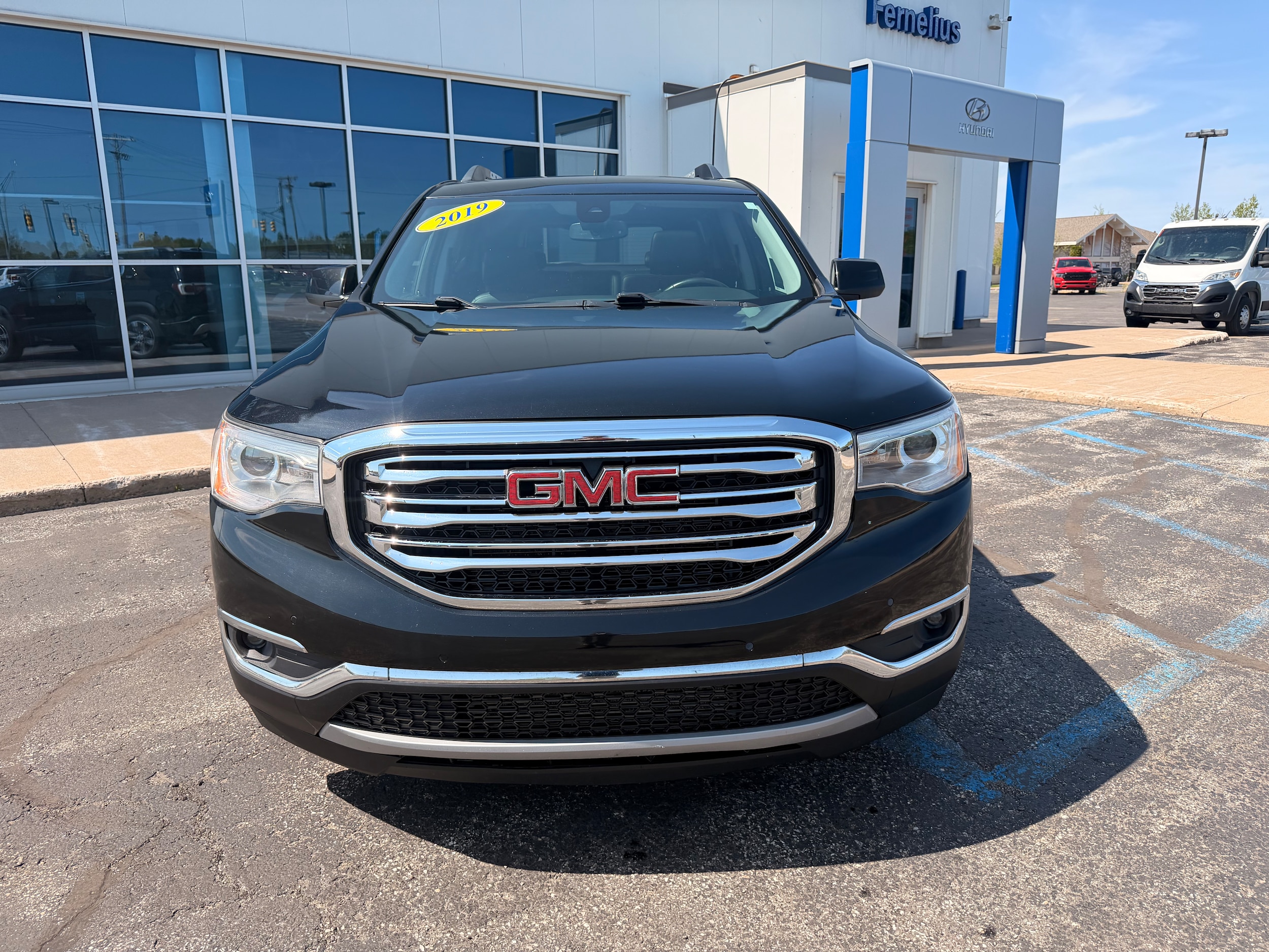 Used 2019 GMC Acadia SLT-2 with VIN 1GKKNWLS7KZ168747 for sale in Sault Ste. Marie, MI