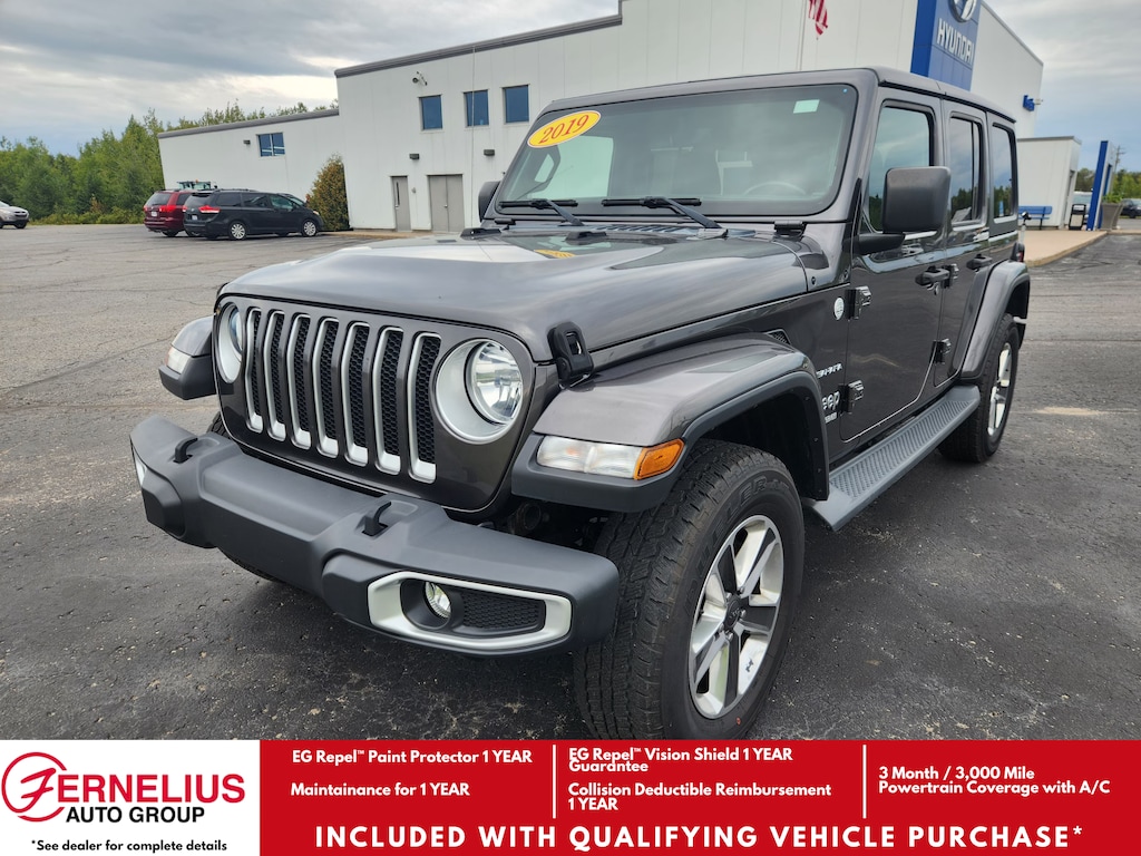 Used 2019 Jeep Wrangler Unlimited Unlimited Sahara 4x4 SUV