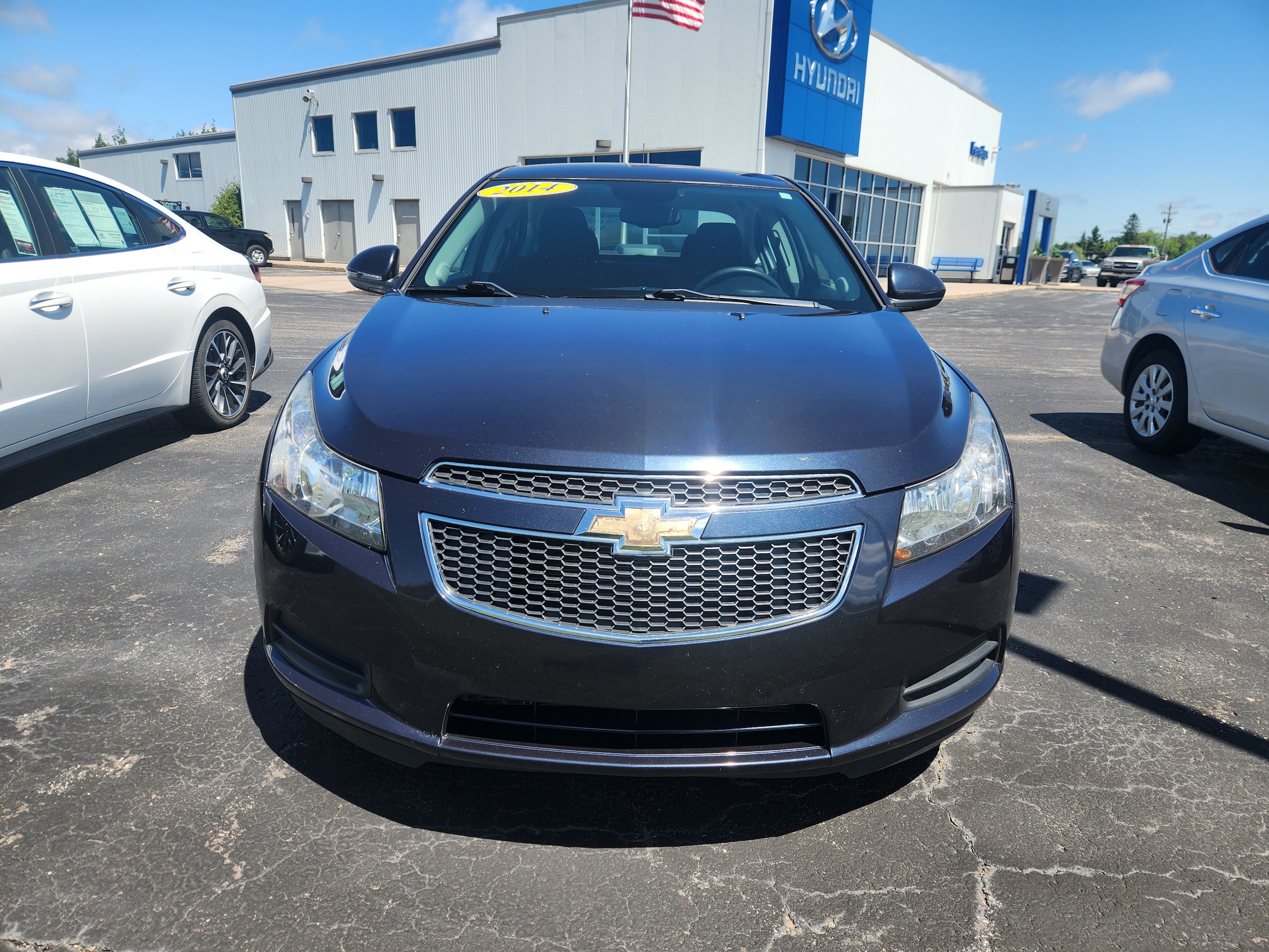Used 2014 Chevrolet Cruze 1LT with VIN 1G1PC5SB9E7385812 for sale in Sault Sainte Marie, MI