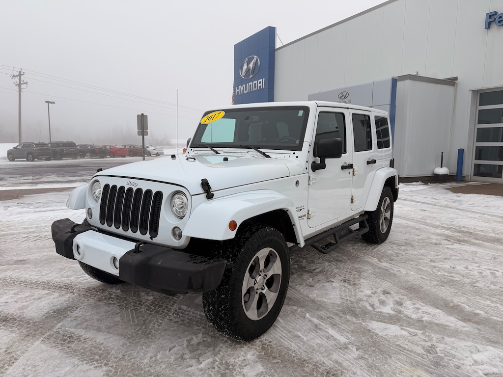 Used 2017 Jeep Wrangler Unlimited Sahara 4x4 SUV