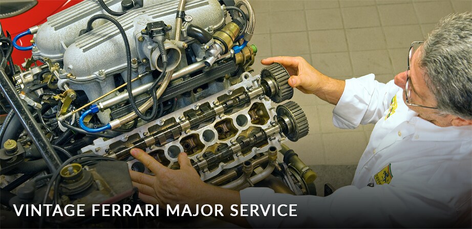 Ferrari Vintage Major Service in Fort Lauderdale