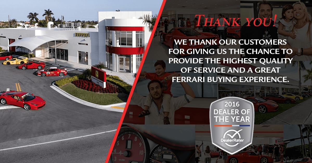 Ferrari Dealer rater