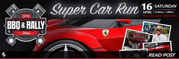 BBQ & Rally Bash at Ferrari of Fort Lauderdale