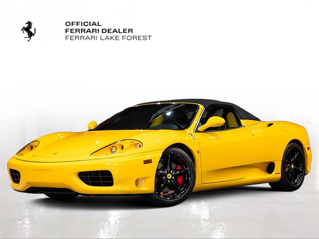 Used 2001 Ferrari 360 Modena Spider Convertible