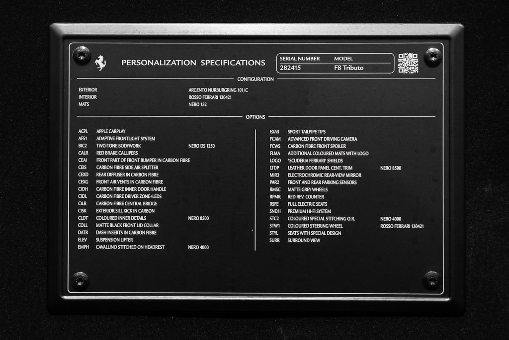 2022 FERRARI F8 - Image 22