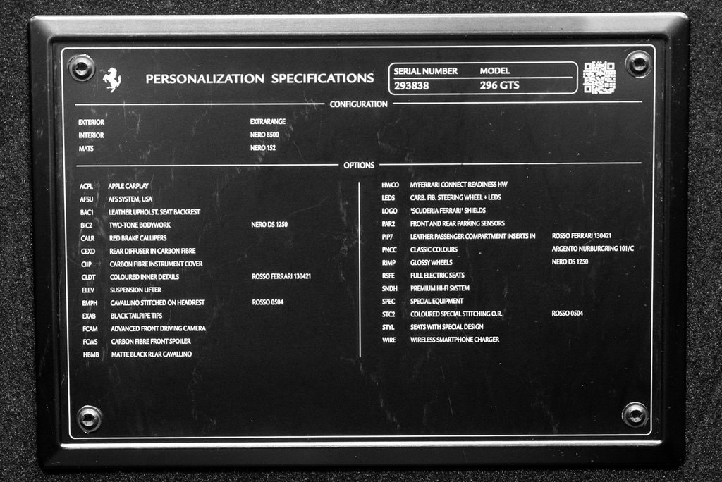 2023 FERRARI 296 - Image 16