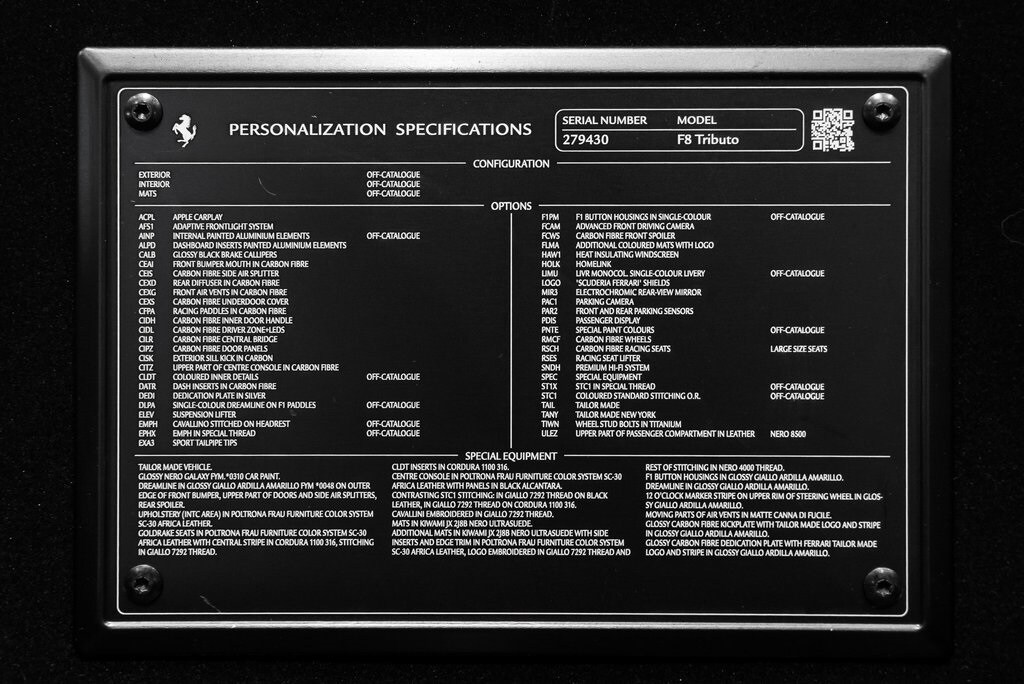 2022 FERRARI F8 - Image 22