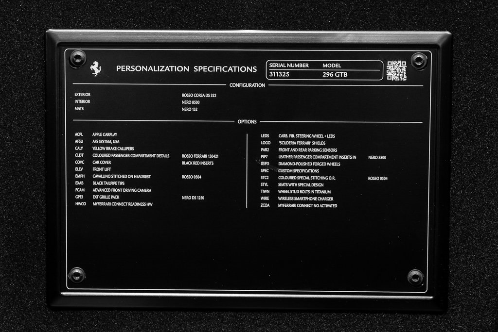 2024 FERRARI 296 - Image 21