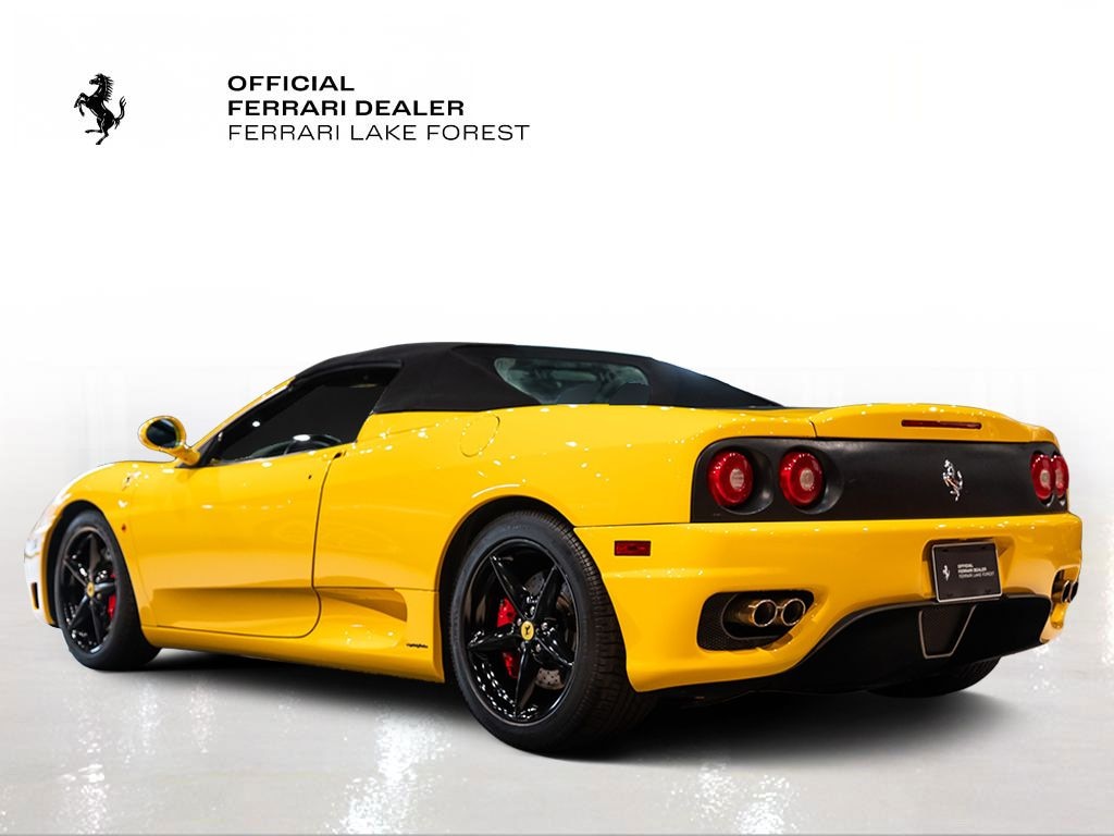 Used 2001 Ferrari 360 Modena Spider Convertible