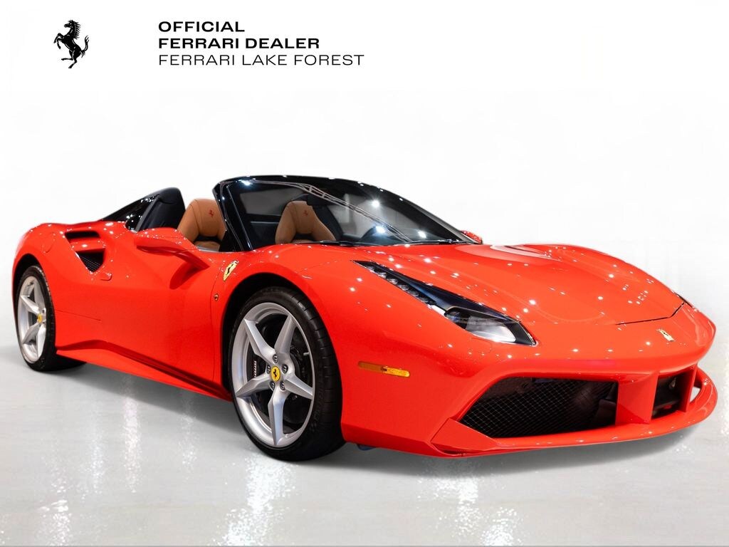 Certified 2019 Ferrari 488 Spider Base Convertible