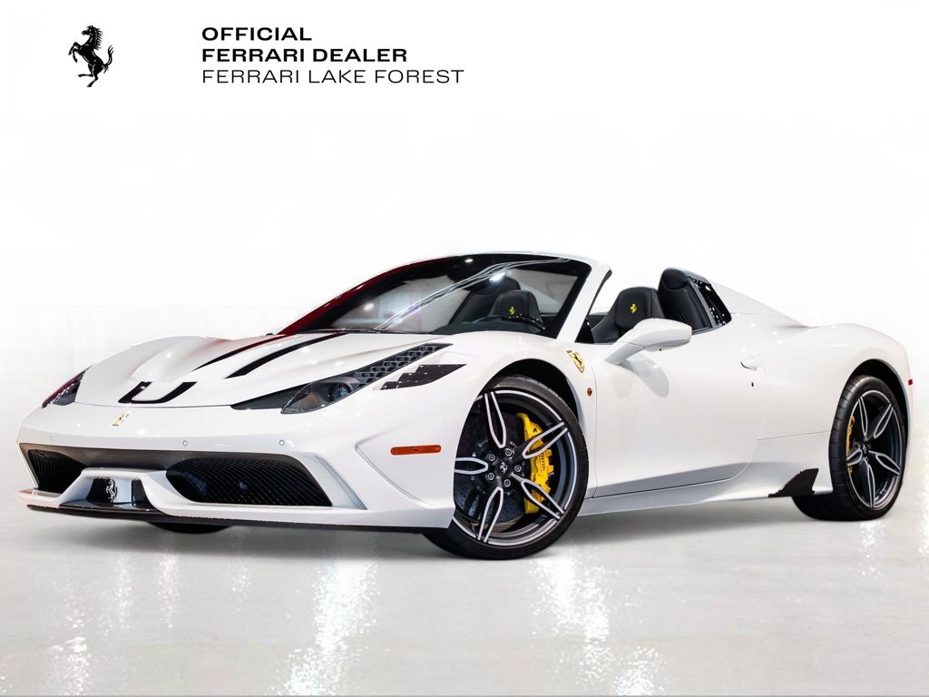 Certified 2015 Ferrari 458 Speciale Aperta Convertible