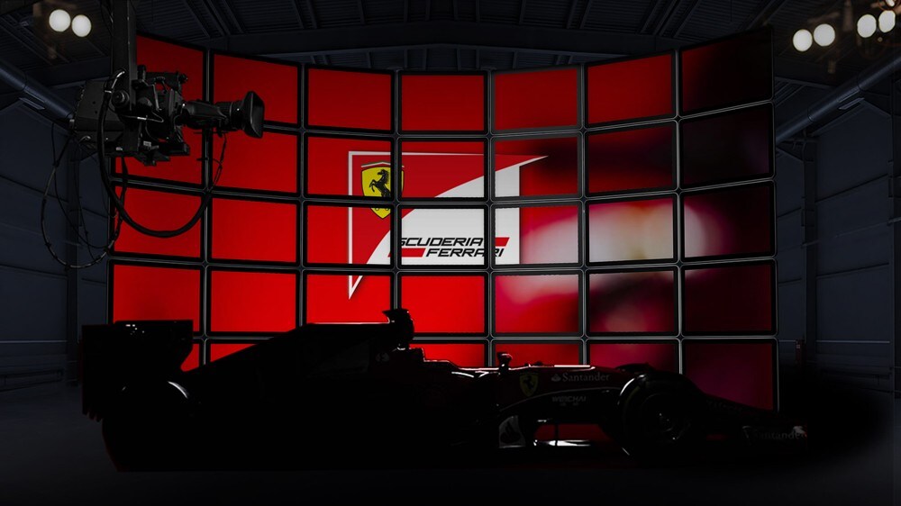 New F1 car on live streaming