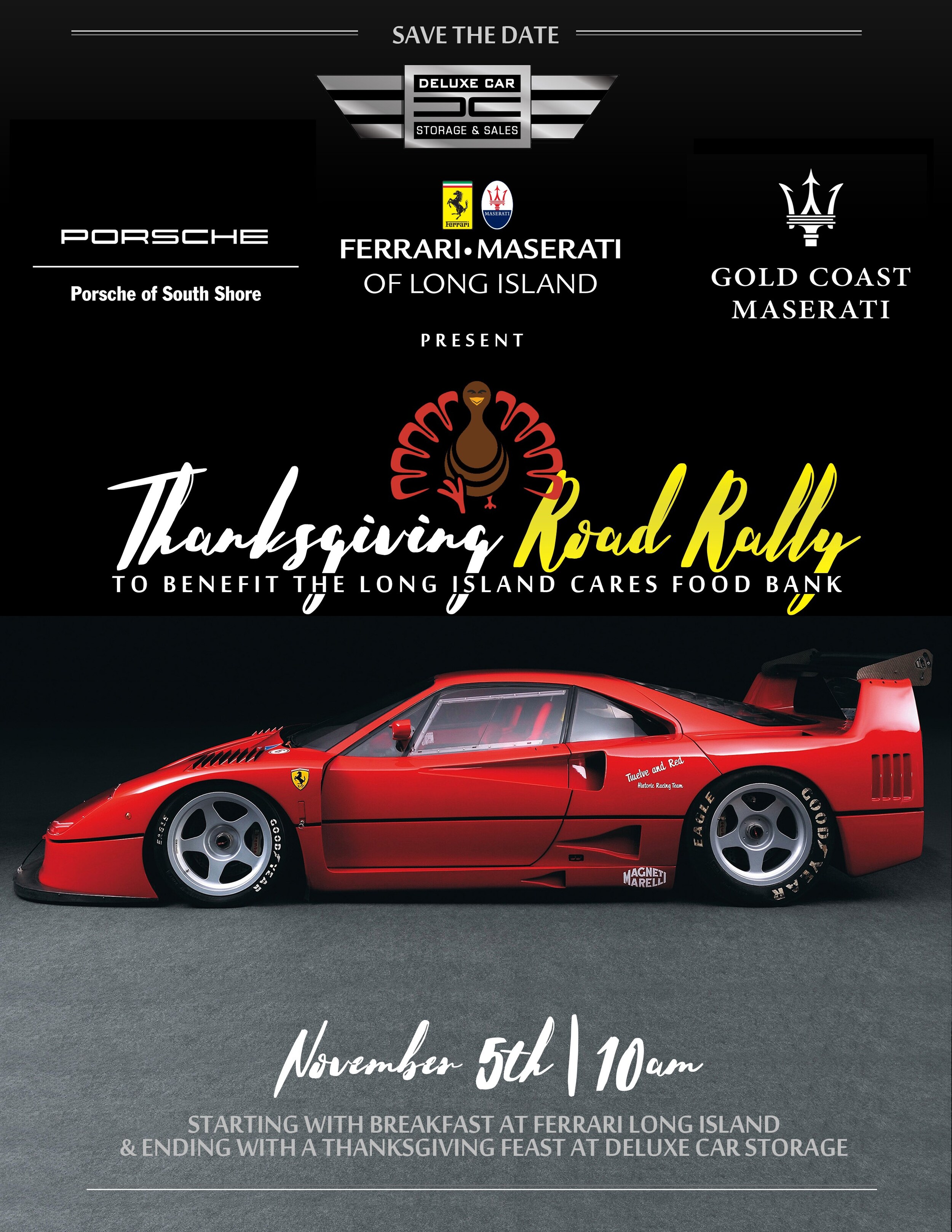 Thanksgiving Exotic Car Rally this November 5th