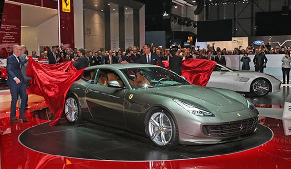 The Ferrari GTC4Lusso wows Geneva