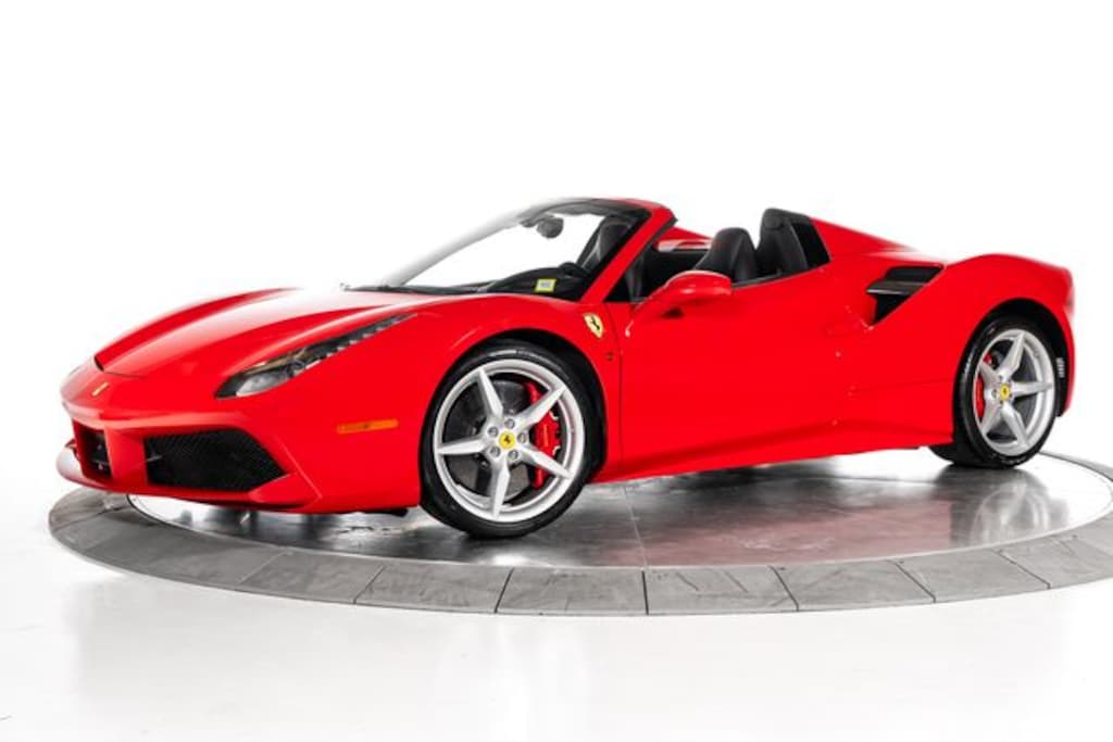 Certified 2018 Ferrari 488 Spider Convertible