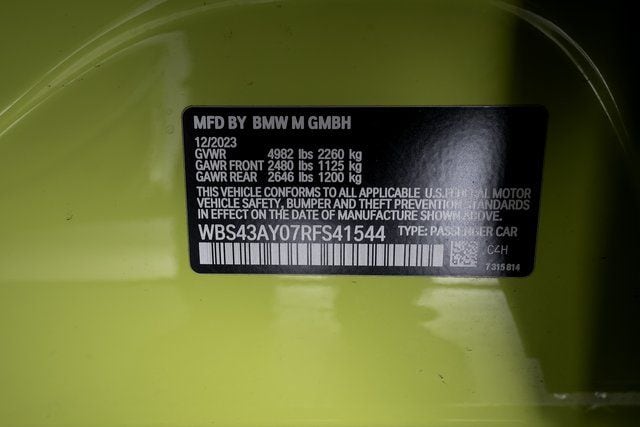 2024 BMW M3 Sedan Base - Photo 60