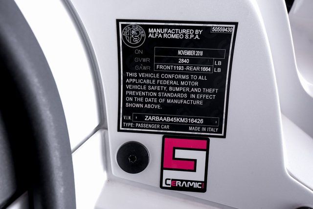 2019 Alfa Romeo 4C Base - Photo 52