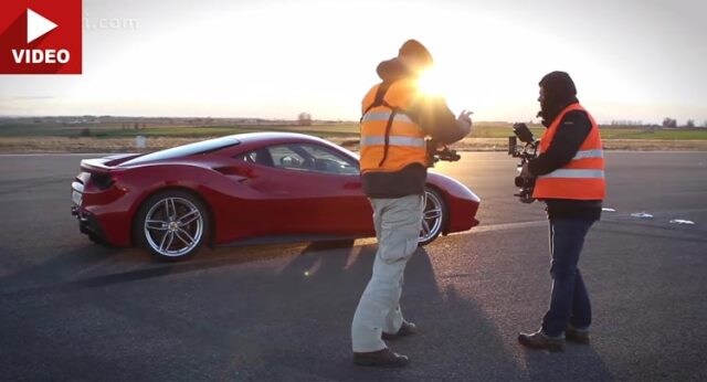 Ferrari Shows How The Promotional Video For The 488 Gtb Was