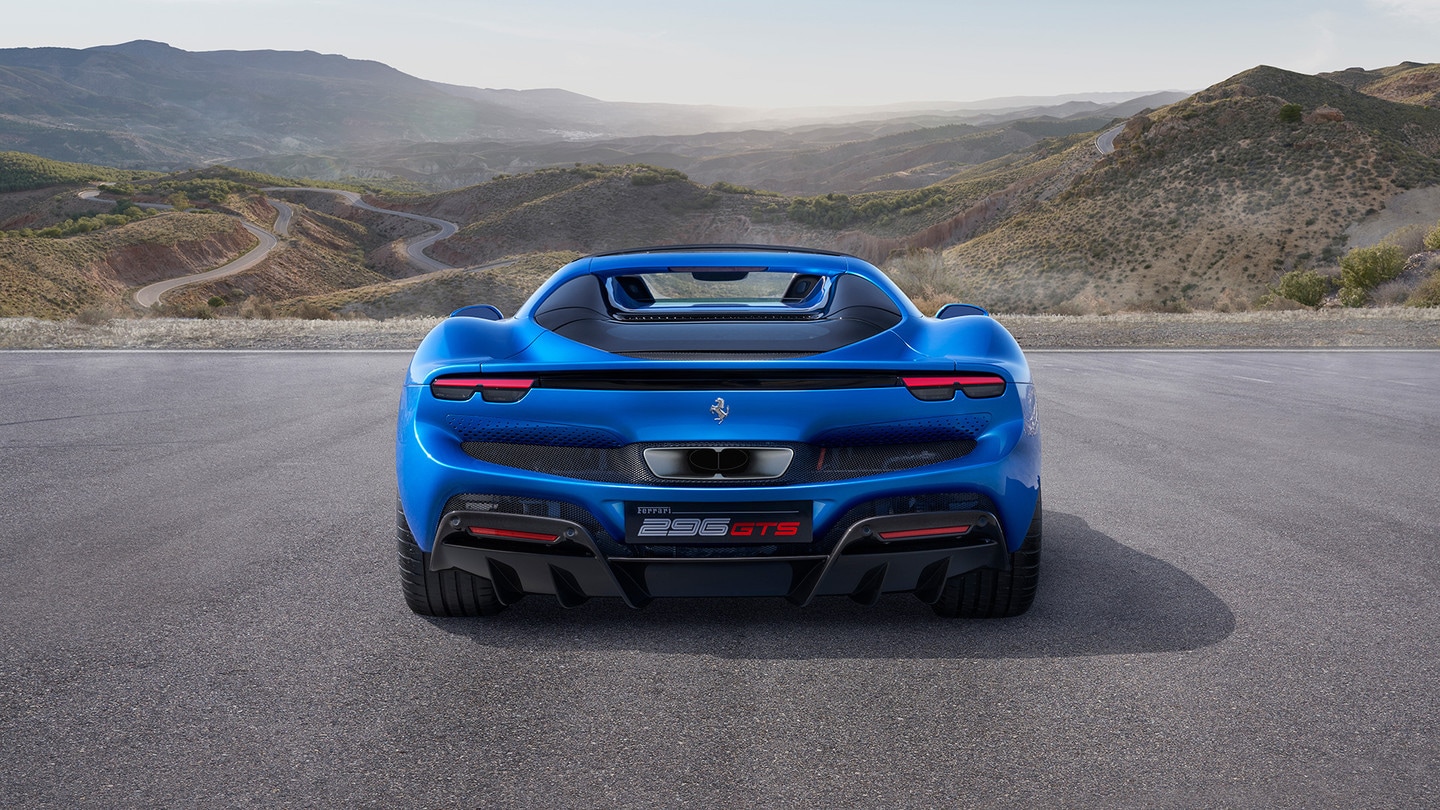 Ferrari 296 GTB Back