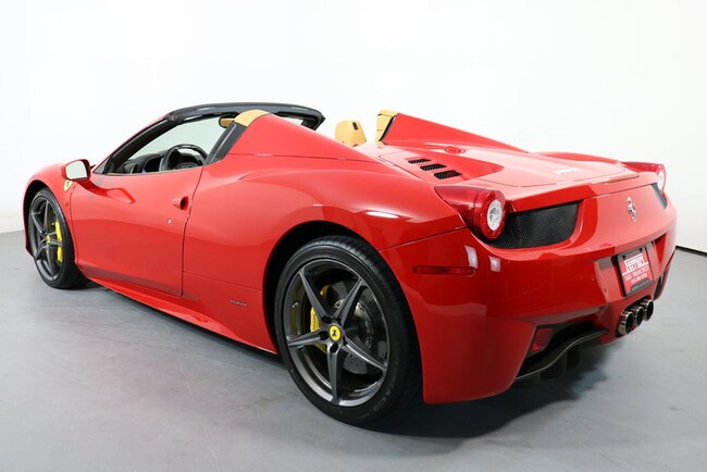 Used 2014 Ferrari 458 Spider San Francisco Ca Zff68nha4e0203446
