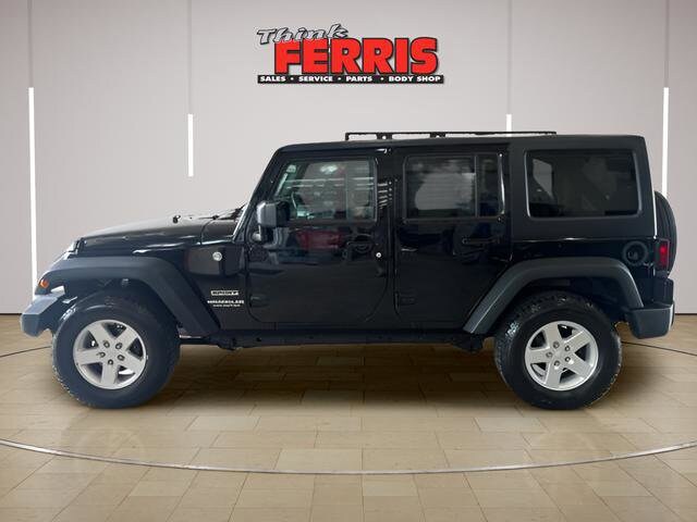 Used 2016 Jeep Wrangler Unlimited Sport S with VIN 1C4BJWDG6GL130566 for sale in New Philadelphia, OH