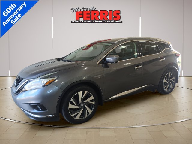 Used 2016 Nissan Murano Platinum with VIN 5N1AZ2MH3GN127081 for sale in New Philadelphia, OH