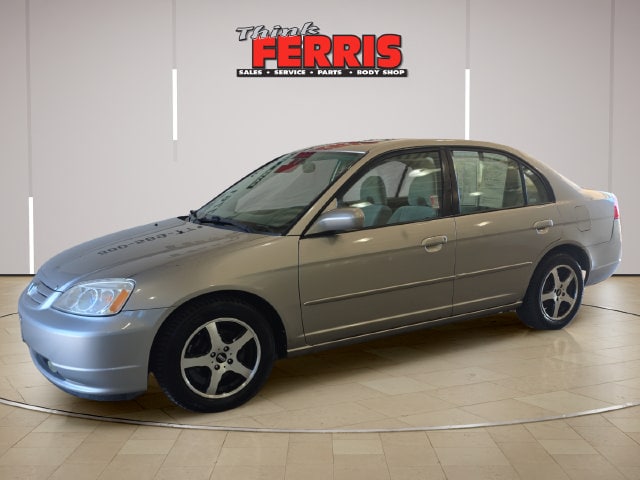 Used 2003 Honda Civic EX with VIN 1HGES26723L014356 for sale in New Philadelphia, OH
