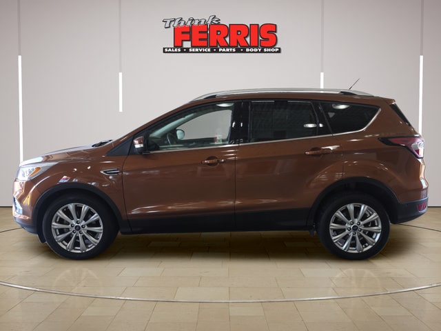 Used 2017 Ford Escape Titanium with VIN 1FMCU0JD5HUB15048 for sale in New Philadelphia, OH