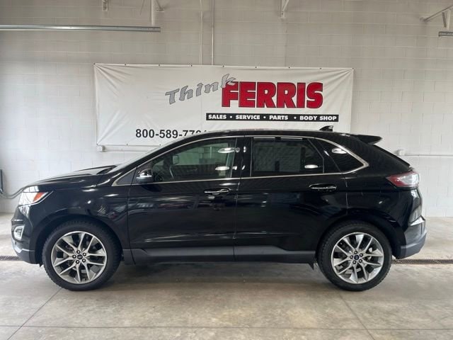 Used 2018 Ford Edge Titanium with VIN 2FMPK3K96JBC42776 for sale in New Philadelphia, OH
