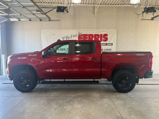 Used 2021 Chevrolet Silverado 1500 Custom with VIN 1GCPYCEF1MZ214244 for sale in New Philadelphia, OH