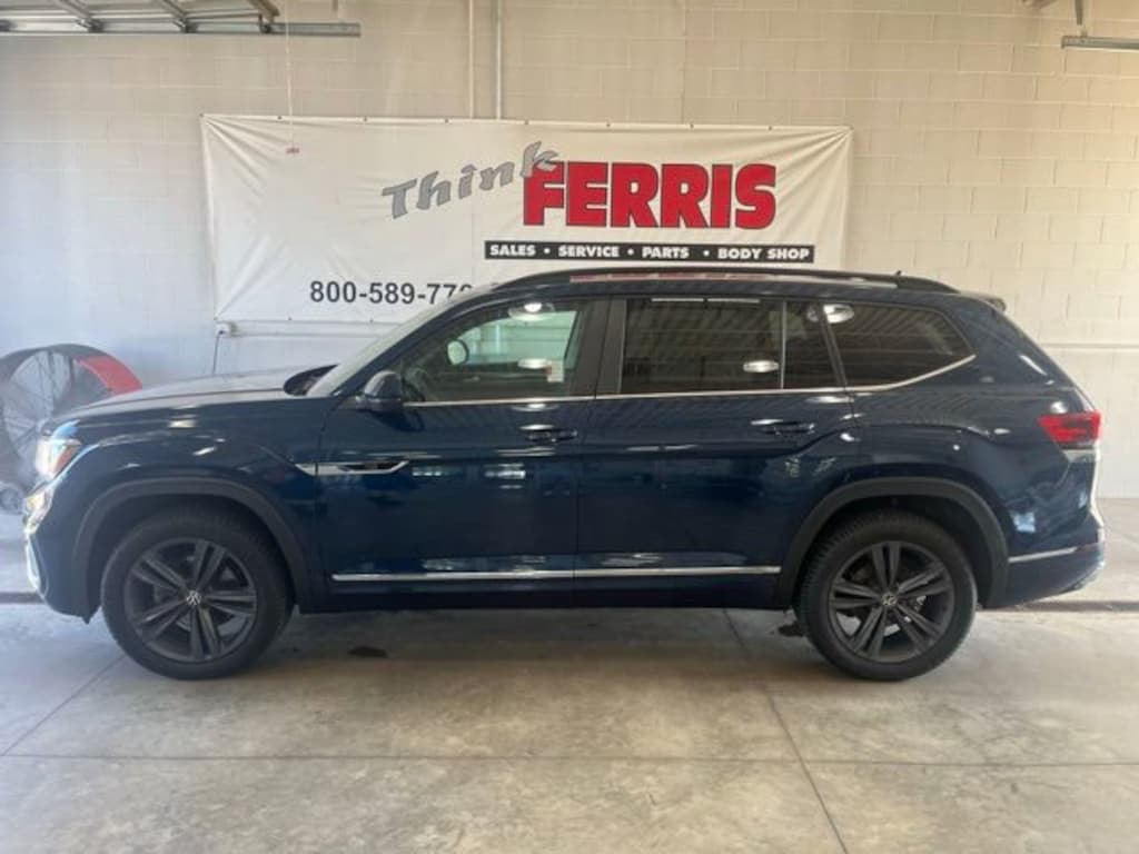 Used 2021 Volkswagen Atlas 3.6L V6 SE w/Technology R-Line 4MOTION SUV