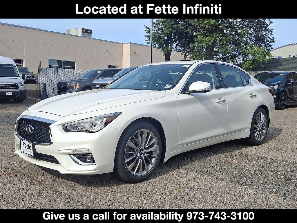 Used 2022 INFINITI Q50 Luxe AWD Sedan
